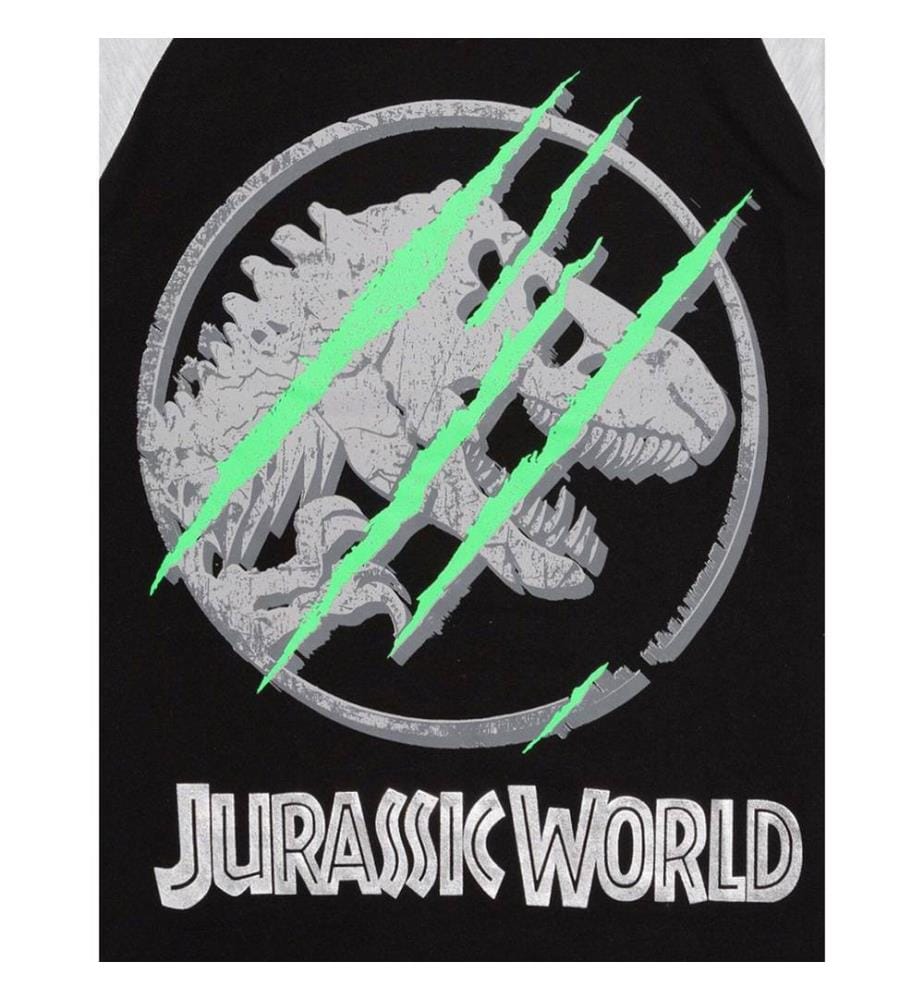 Jurassic World Boys Camo Long-Sleeved Pyjama Set