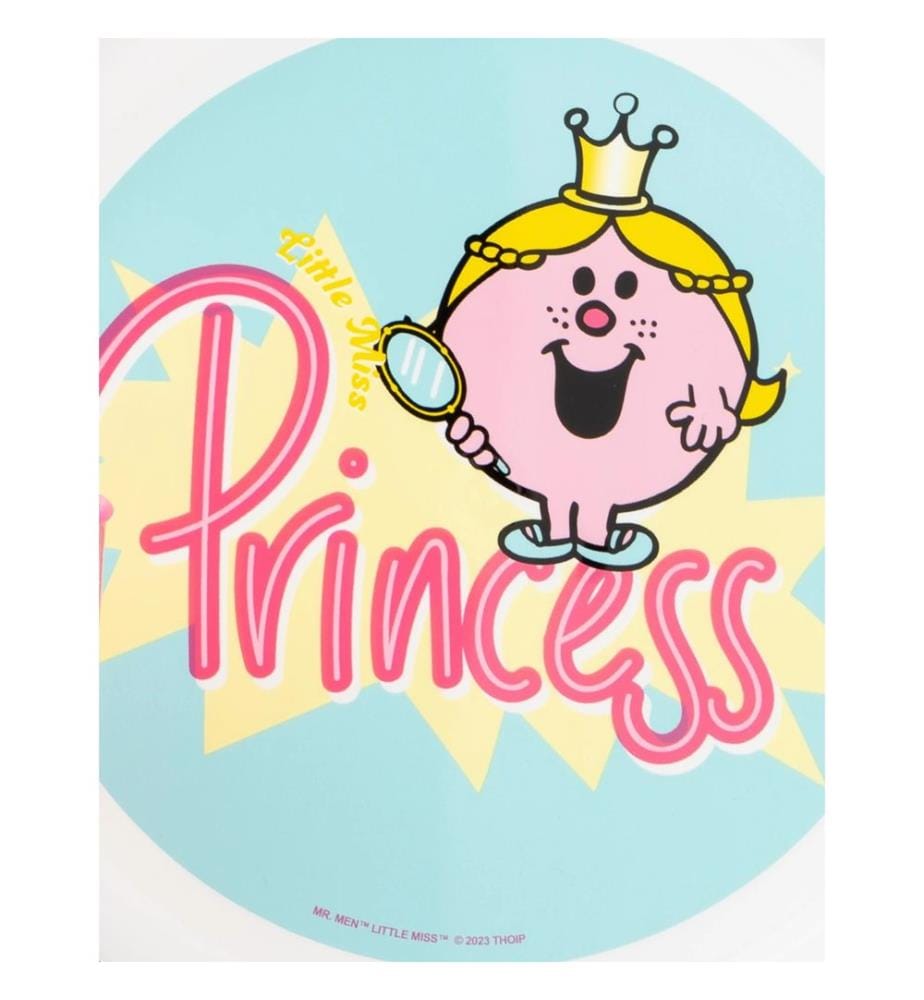 Mr Men Little Miss Princess Set Piatti da Tavola Misura Confezione 5