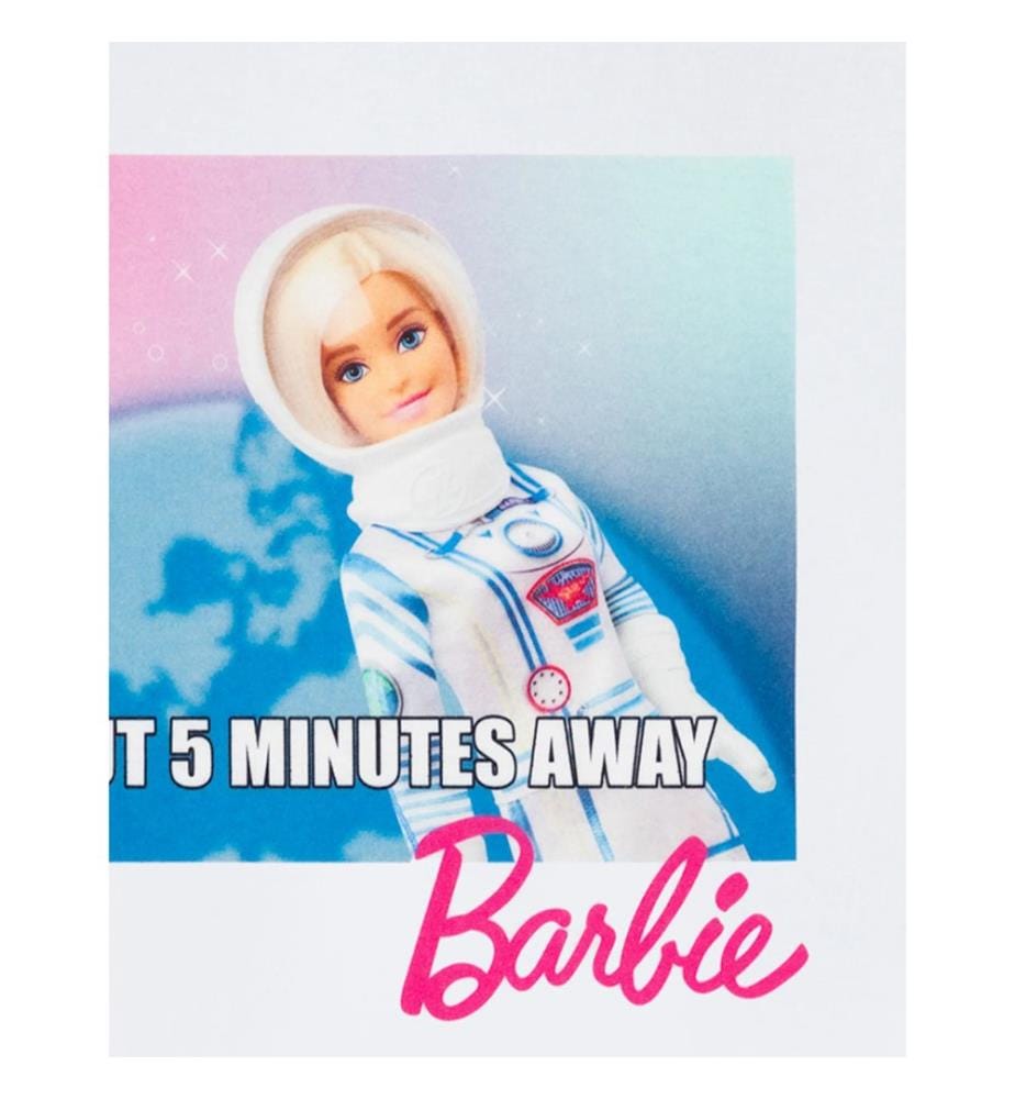 Barbie - "Running Late" T-Shirt für Damen