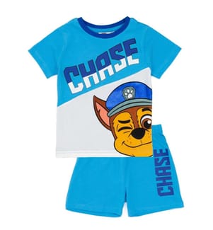 Paw Patrol Completo Pigiama Corto Chase Ragazzi