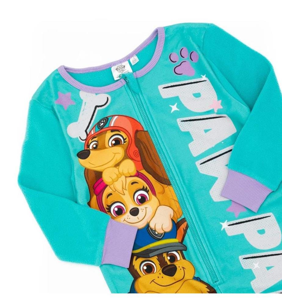 Paw Patrol Childrens/Kids Characters All-In-One Nightwear