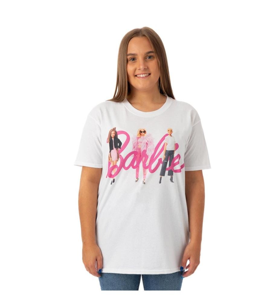 Barbie - T-Shirt Logo für Damen