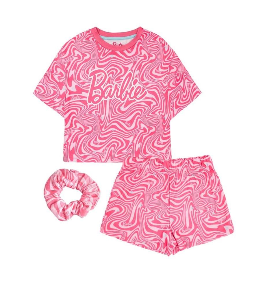 Barbie - Schlafanzug mit Shorts für Mädchen