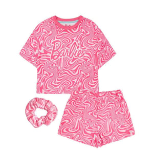 Barbie - Schlafanzug mit Shorts für Mädchen