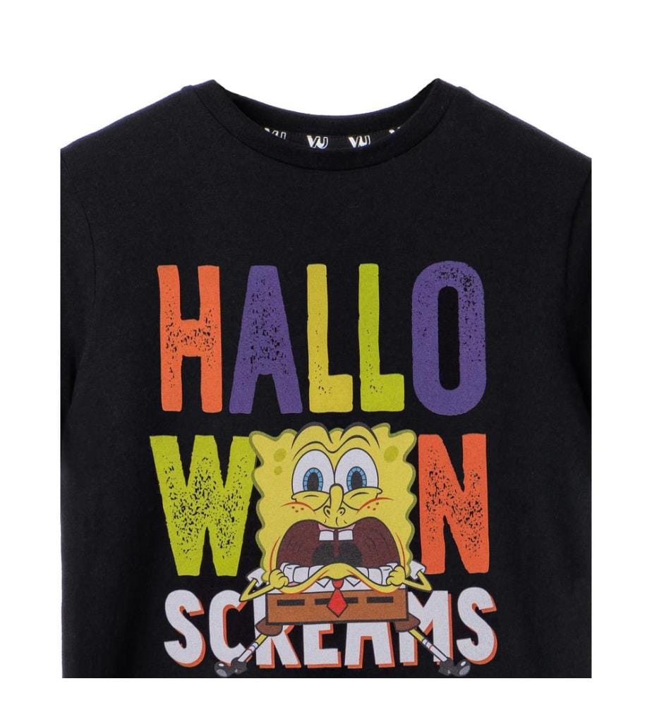 SpongeBob SquarePants - T-shirt HALLOWEEN SCREAMS - Enfant