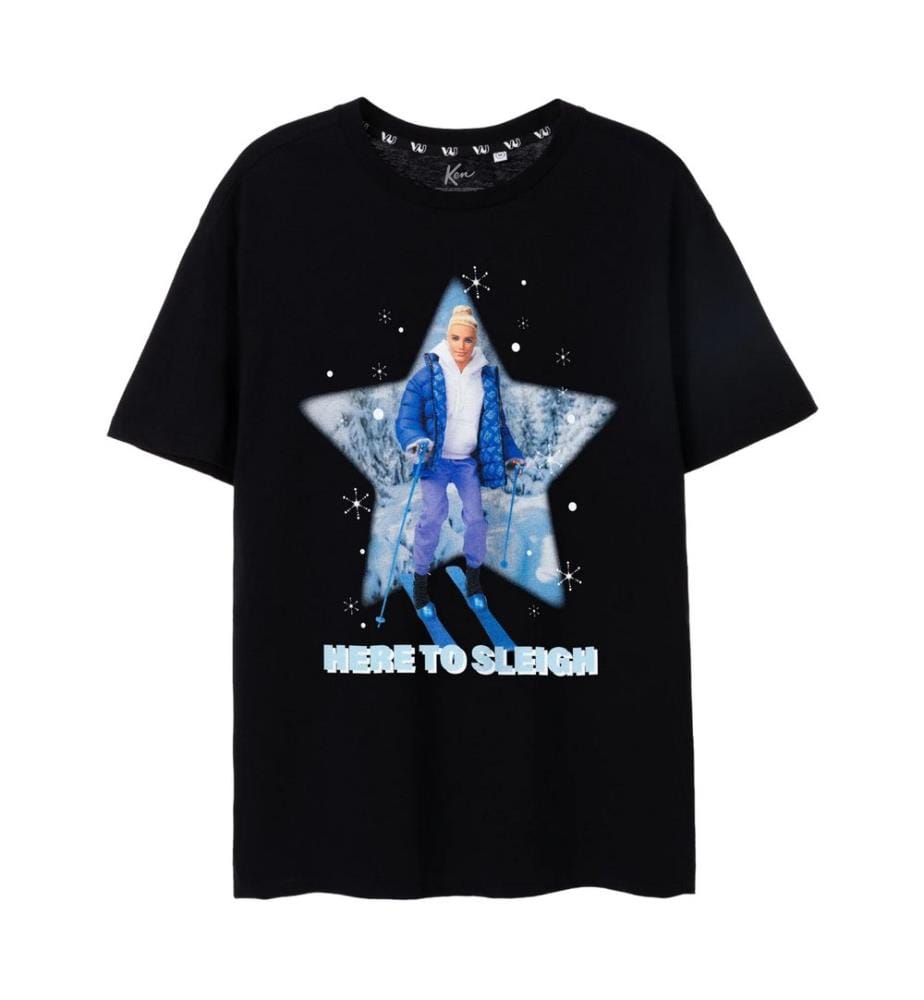 Barbie - "Here To Sleigh" T-Shirt für Herren