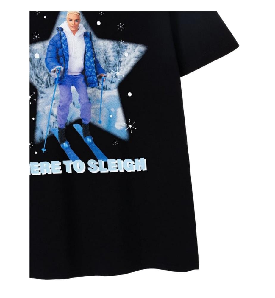 Barbie - "Here To Sleigh" T-Shirt für Herren