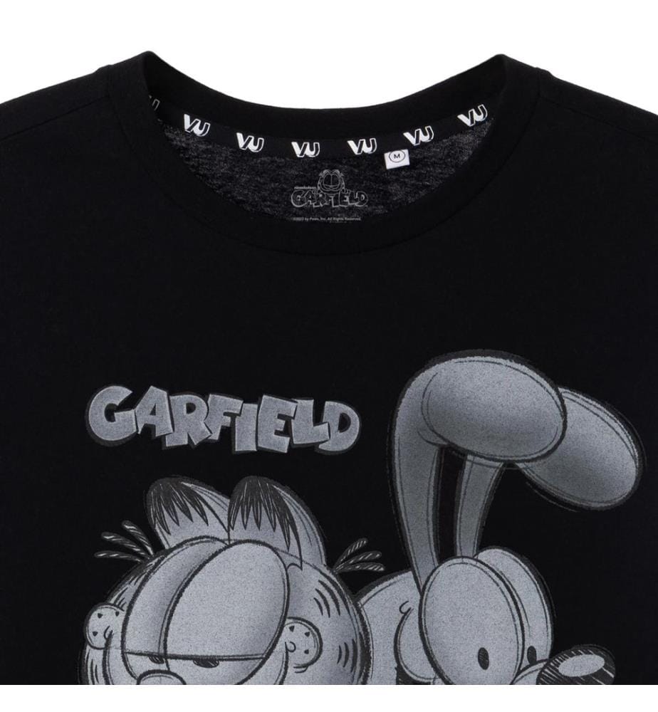 Garfield - T-shirt GREYSCALE - Homme