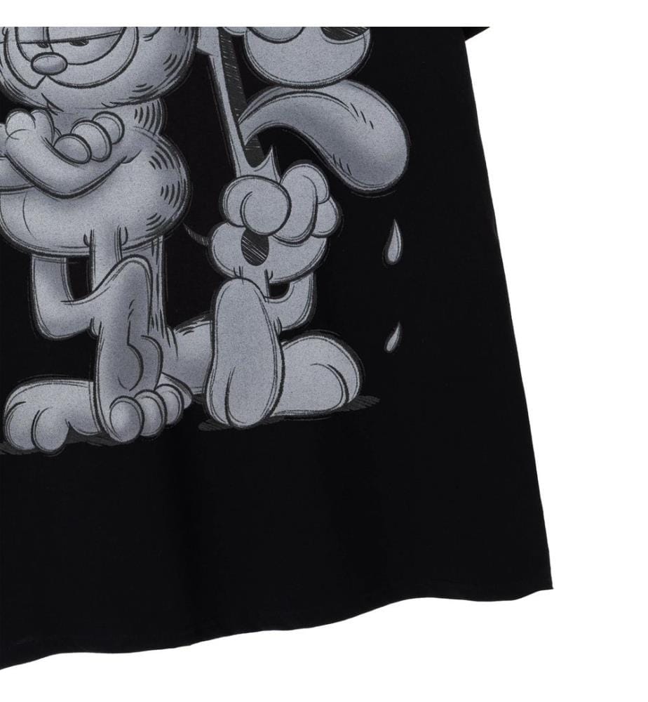 Garfield - T-shirt GREYSCALE - Homme