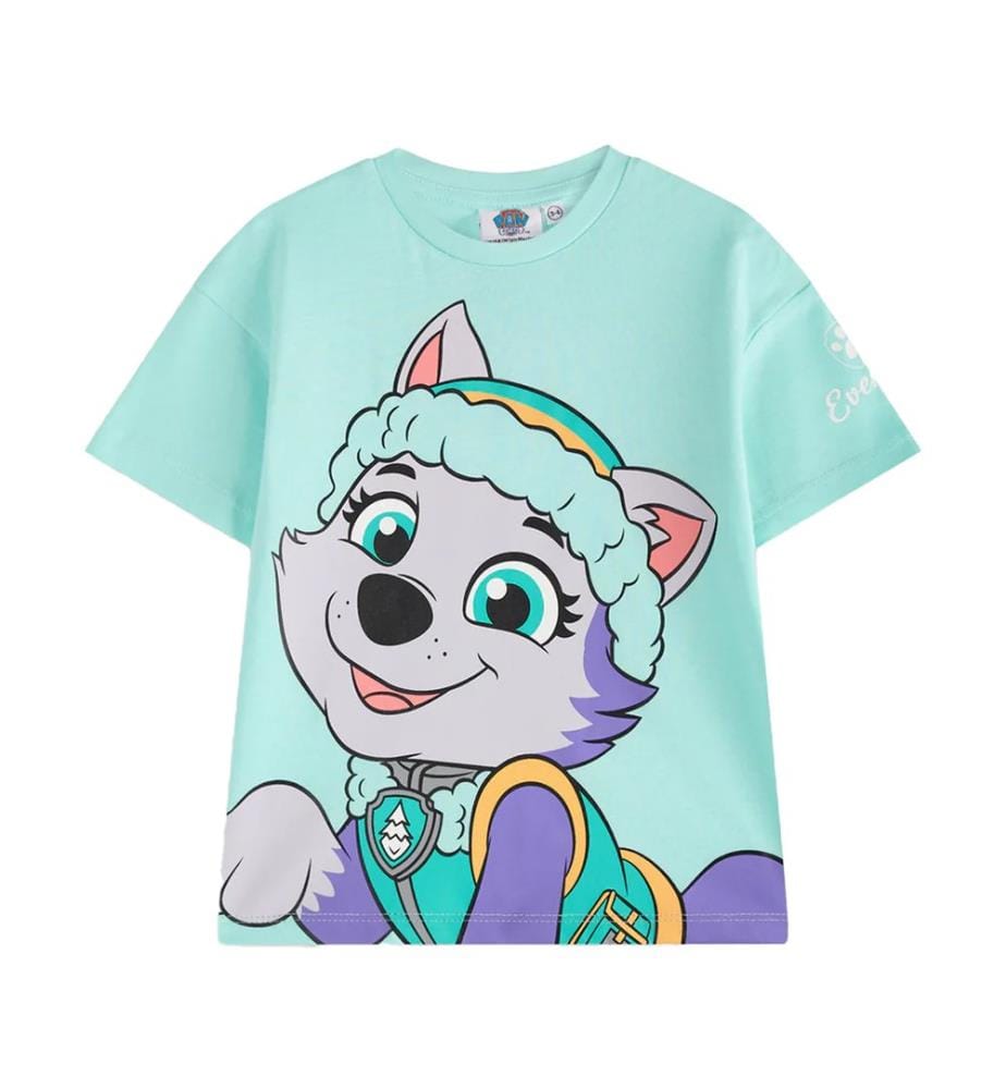 Paw Patrol Girls Character Short-Sleeved T-Shirt (Pack of 3)