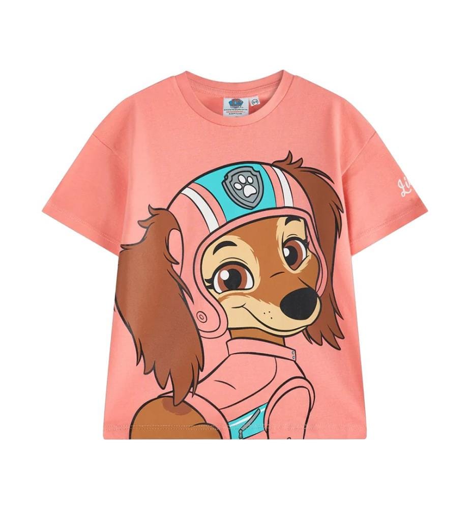 Paw Patrol Girls Character Short-Sleeved T-Shirt (Pack of 3)