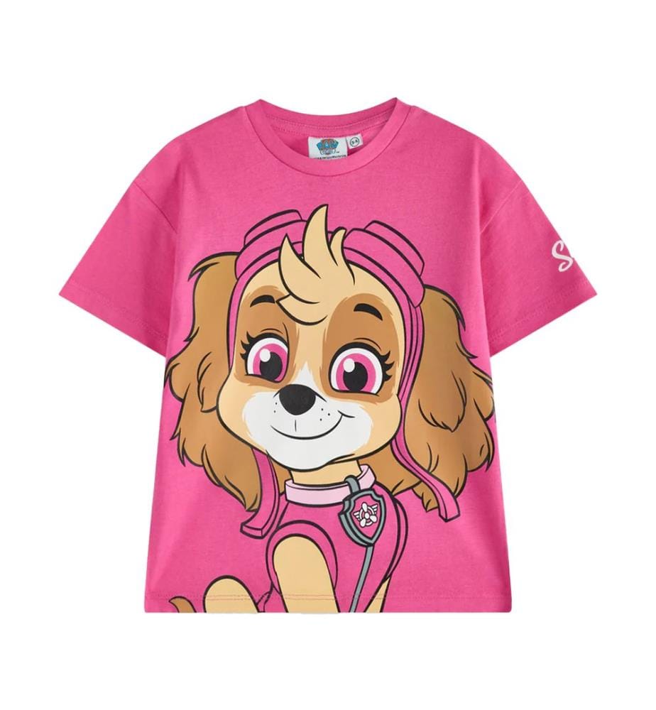 Paw Patrol Girls Character Short-Sleeved T-Shirt (Pack of 3)