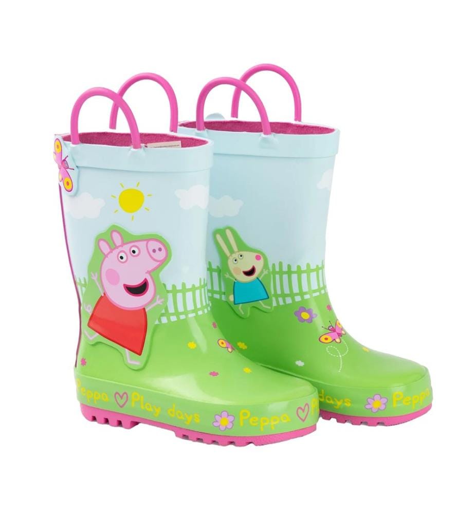 Peppa Pig - Kinder Gummistiefel "Play Days", Griff