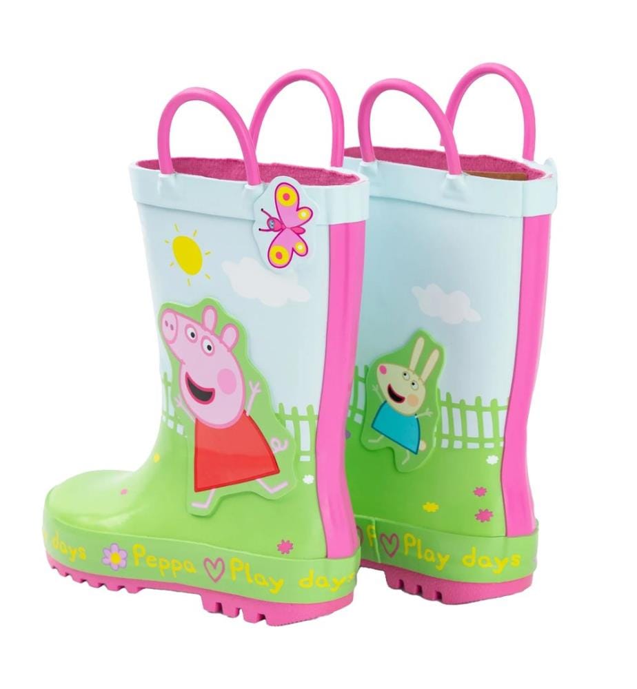 Peppa Pig - Kinder Gummistiefel "Play Days", Griff