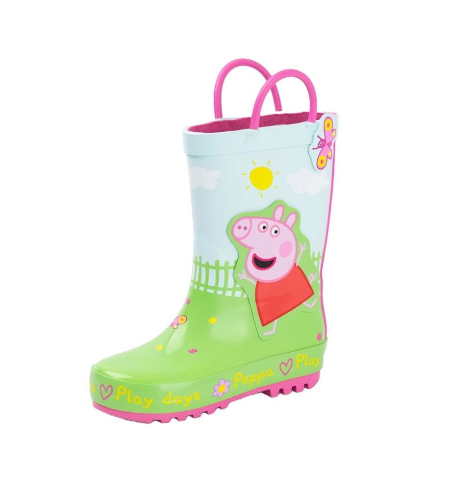 Peppa Pig - Kinder Gummistiefel "Play Days", Griff