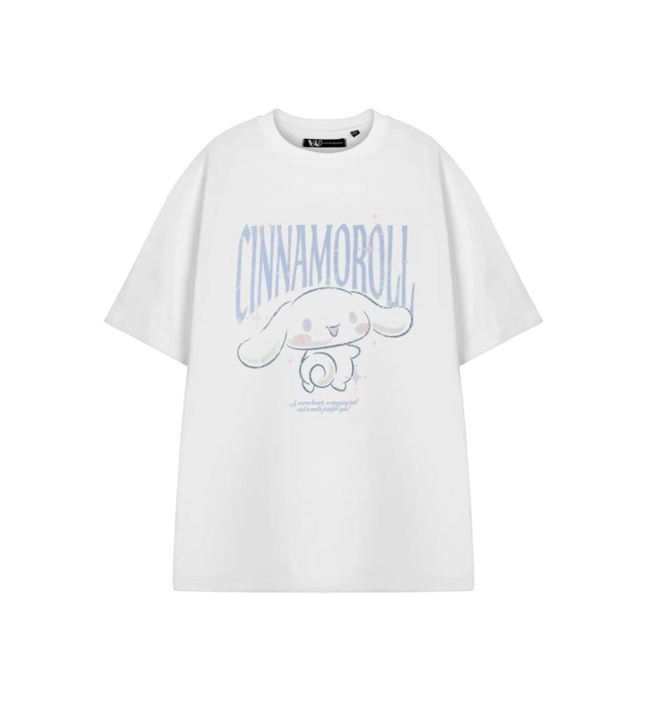 Hello Kitty Maglietta Cinnamoroll Maniche Corte Donna