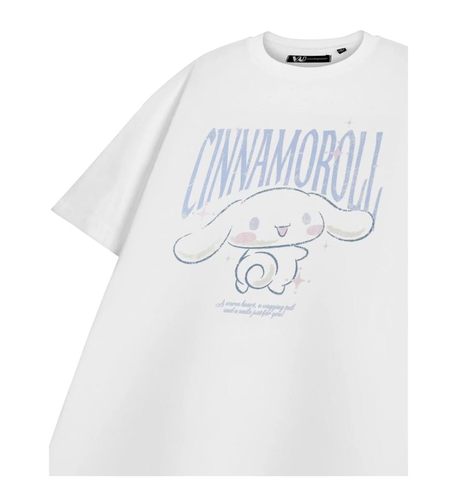 Hello Kitty Maglietta Cinnamoroll Maniche Corte Donna