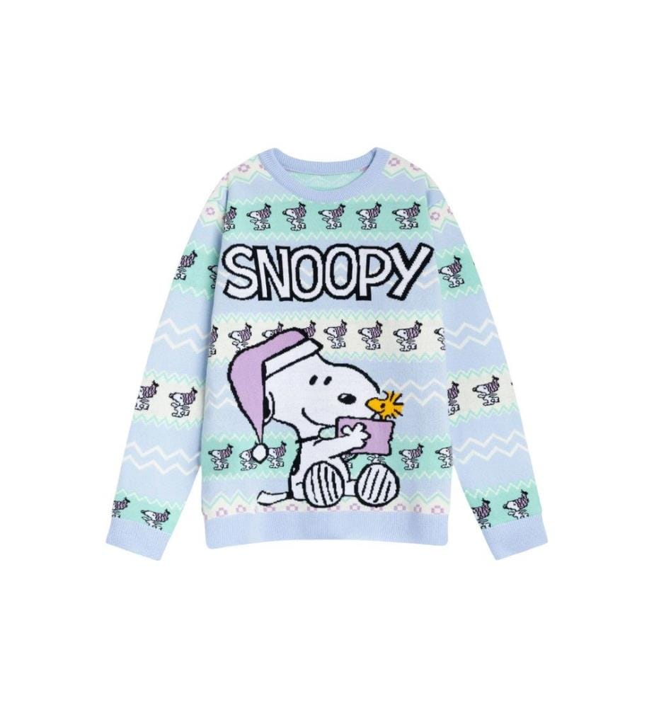 Peanuts - Pullover für Damen, weihnachtliches Design