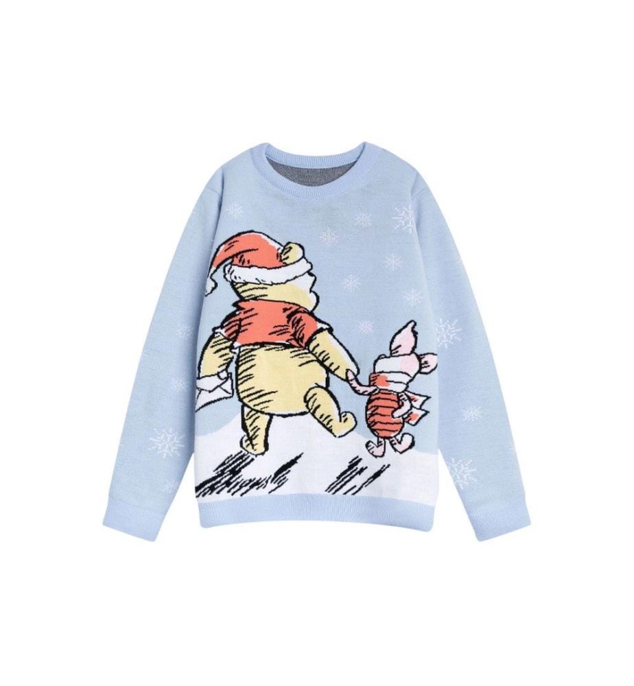 Winnie the Pooh Womens/Ladies Character Christmas Jumper