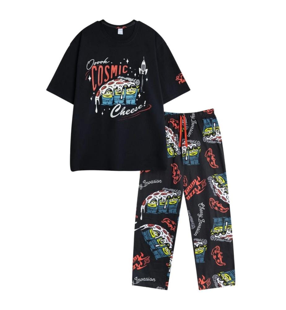 Toy Story - Ensemble de pyjama long manches courtes OOOOH, COSMIC CHEESE - Homme