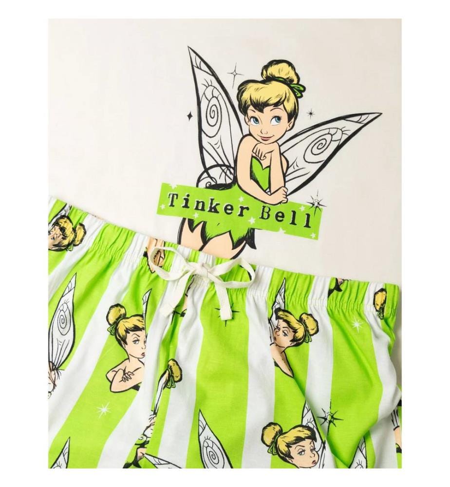 Tinkerbell - Ensemble de pyjama long manches courtes - Femme