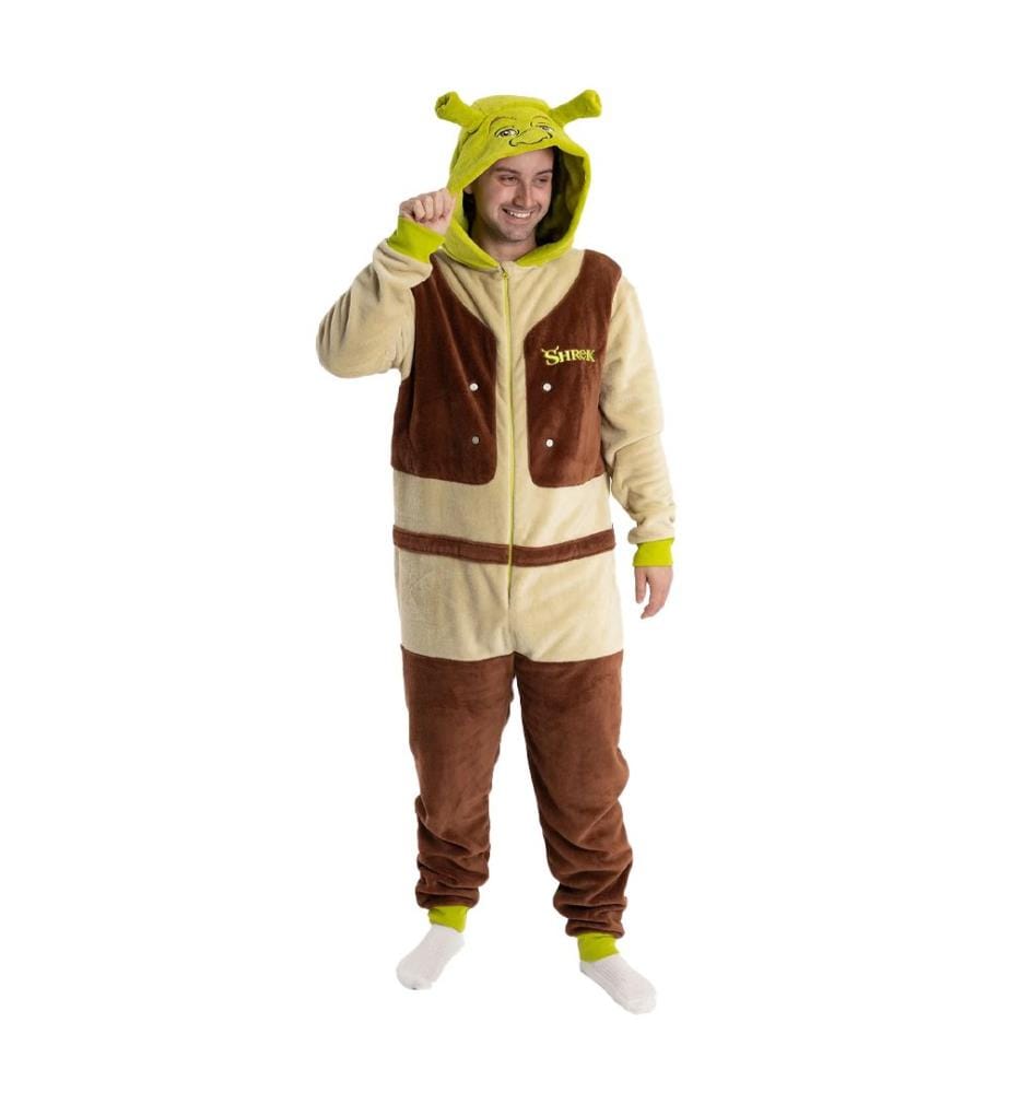Shrek Unisex Adult Character All-In-One Nightwear