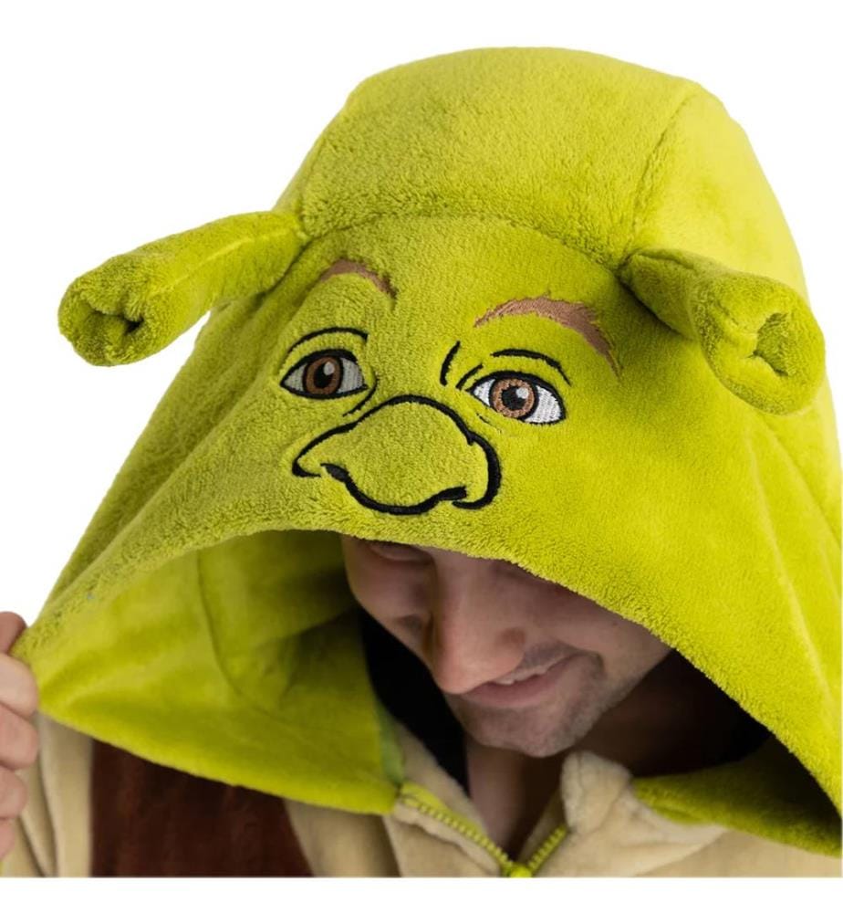 Shrek Unisex Adult Character All-In-One Nightwear