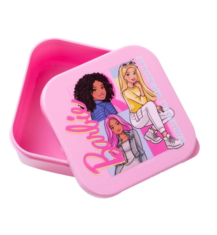 Barbie - "Stronger Together" Brotzeittasche-Set für Mädchen (3er-Pack)