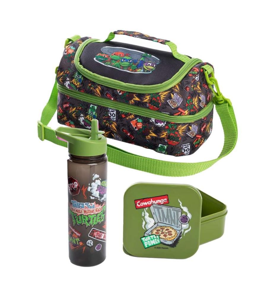 Teenage Mutant Ninja Turtles - Brotzeittasche-Set, Figuren (3er-Pack)