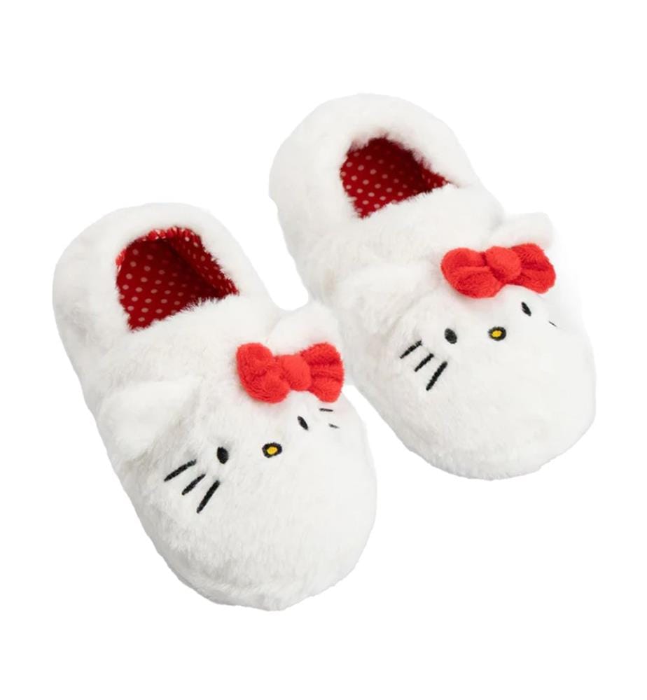 Hello Kitty - Charakter Gesicht Hausschuhe für Mädchen