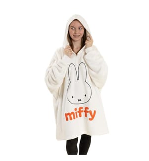 Miffy Womens/Ladies Face Blanket Hoodie