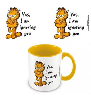 Garfield Yes, I Am Ignoring You Inner Two Tone Mug