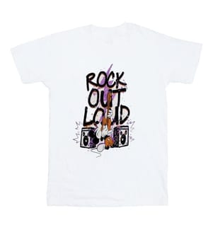Mickey Mouse - "Rock Out Loud" T-Shirt für Herren/Damen Unisex