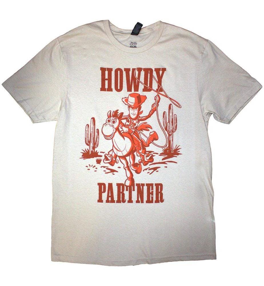 Toy Story - "Howdy Partner" T-Shirt für Herren/Damen Unisex