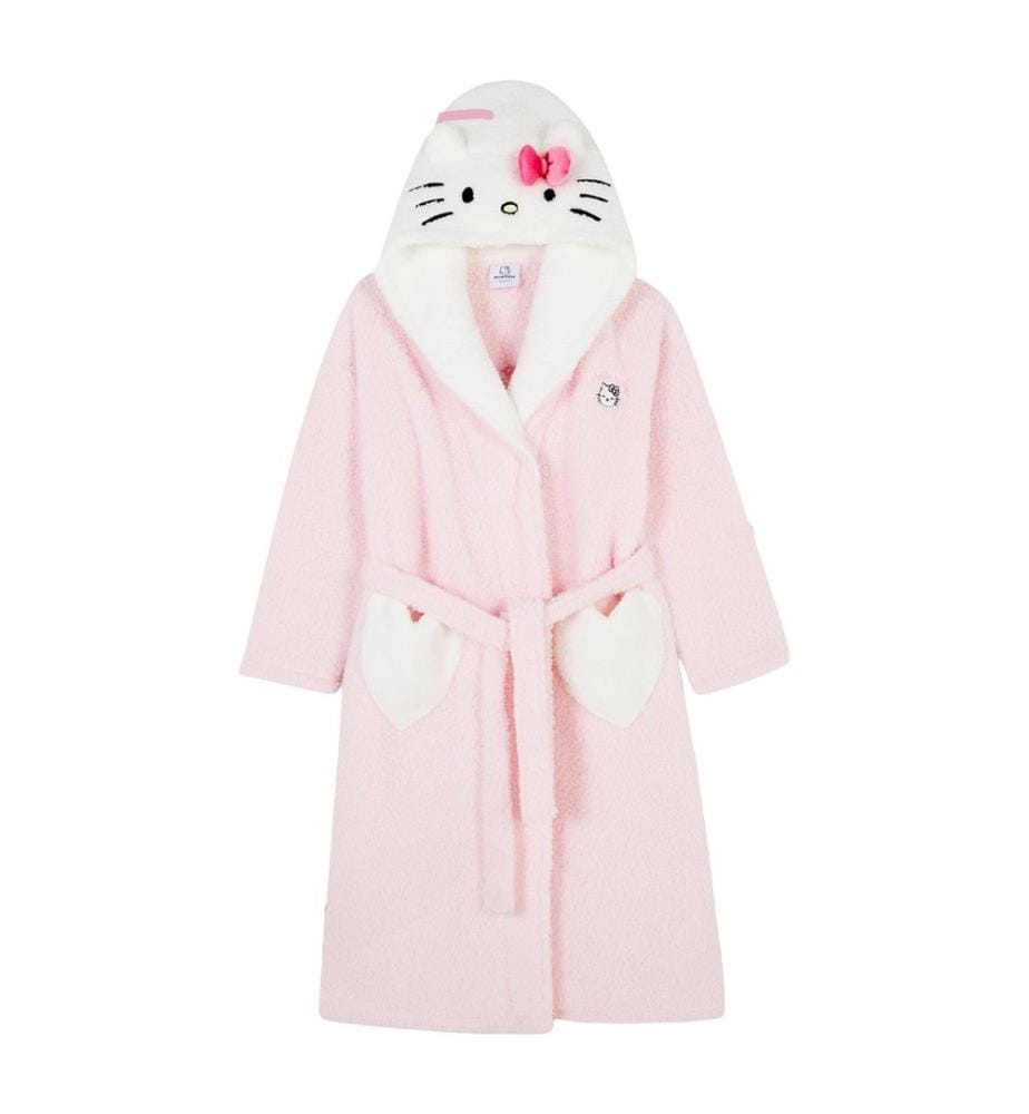 Hello Kitty - Robe de chambre motif/style oreilles 3D - Femme