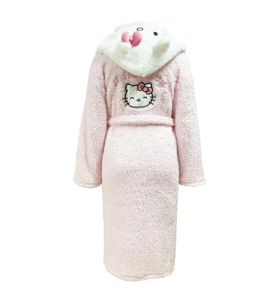 Hello Kitty - Robe de chambre motif/style oreilles 3D - Femme