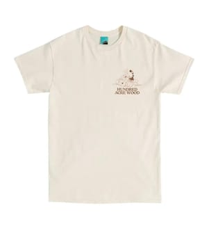Winnie the Pooh - "Hundred Acre Wood" T-Shirt für Herren/Damen Unisex, Rückseitiger Aufdruck