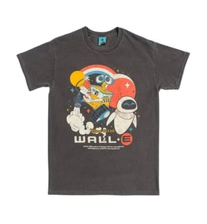 Wall-E - T-Shirt für Herren/Damen Unisex, Vintage-Waschung