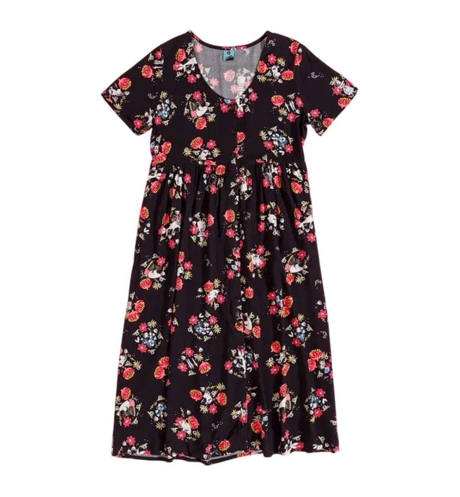 Moomin - Midikleid für Damen, Rundum bedruckt