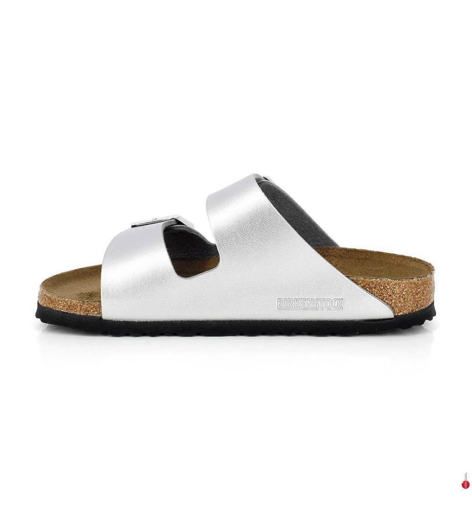 Sandalen Arizona – Silberfarben