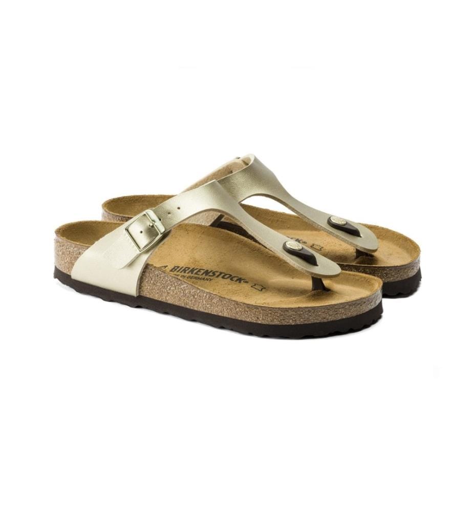 Gizeh Birko-Flor Sandalen - Gold