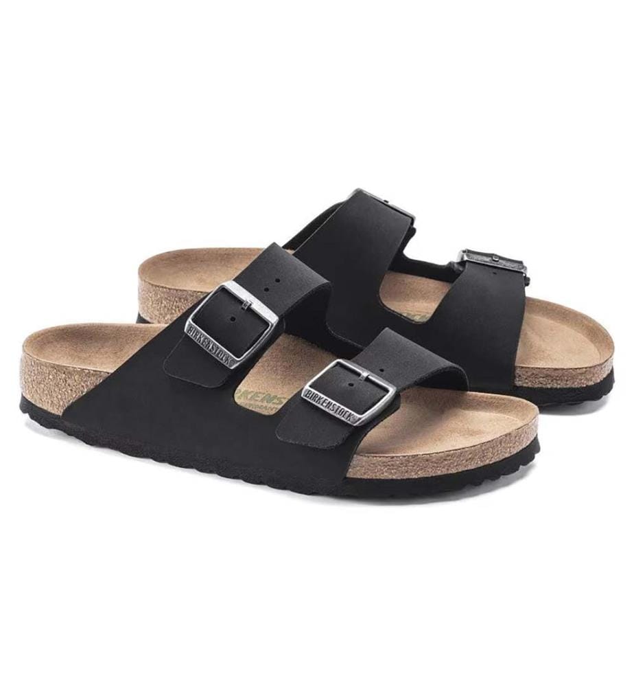 Sandalen Arizona Vegan Birko-Flor Nubuck - Schwarz