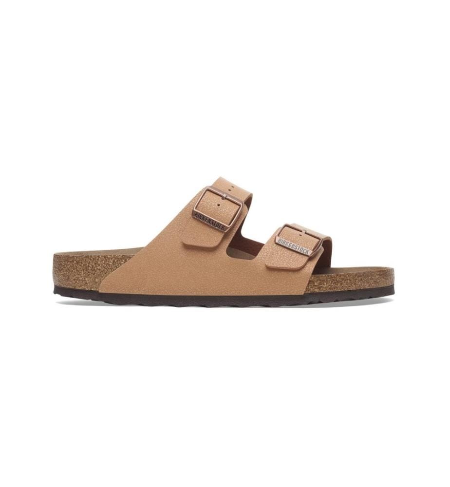 Arizona Vegan Birkibuc Sandalen - Pecan