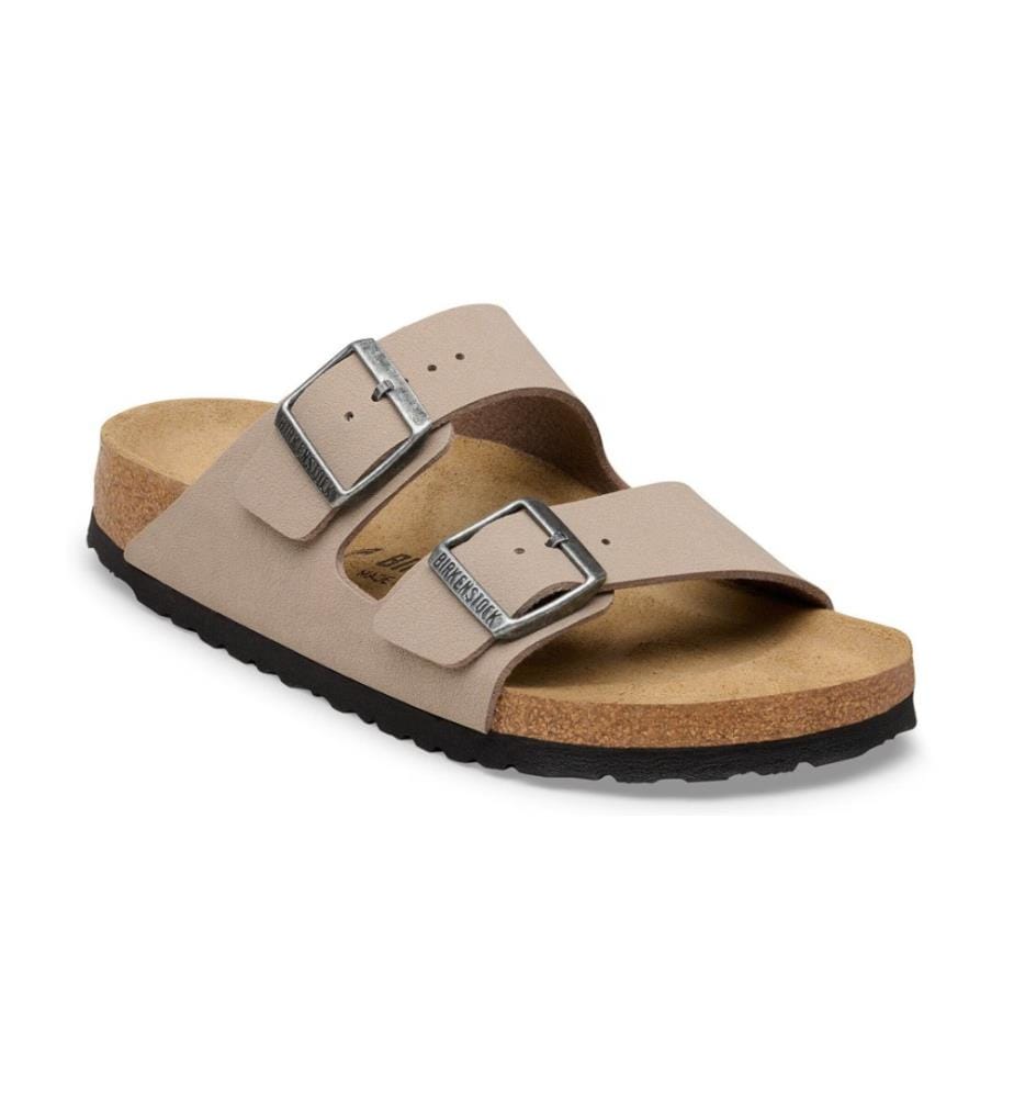 Arizona-Sandalen aus Nubukleder – Taupe-Grau