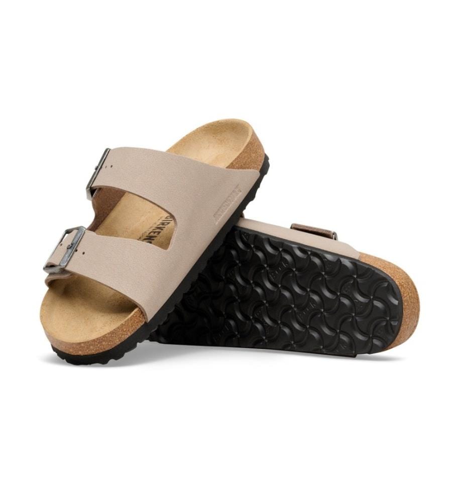 Arizona-Sandalen aus Nubukleder – Taupe-Grau