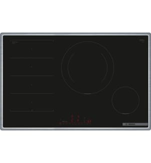 Table de Cuisson à Induction Série 6 80 cm avec Cadre - Noir