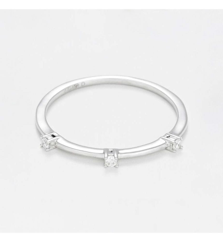 Set of 4 Harmonie Rings - Tricolor Gold