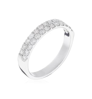 Anello nuziale Pureté - Oro bianco