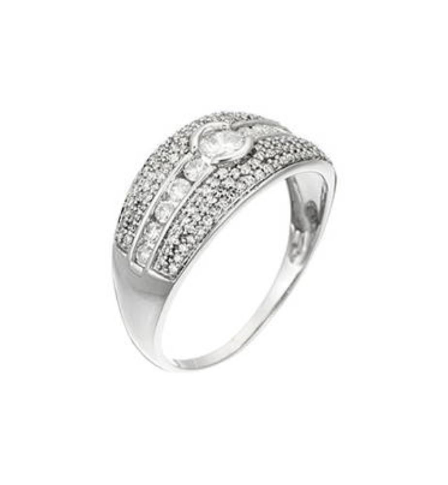 Ring Leuchtender Ring - Weissgold 750/1000