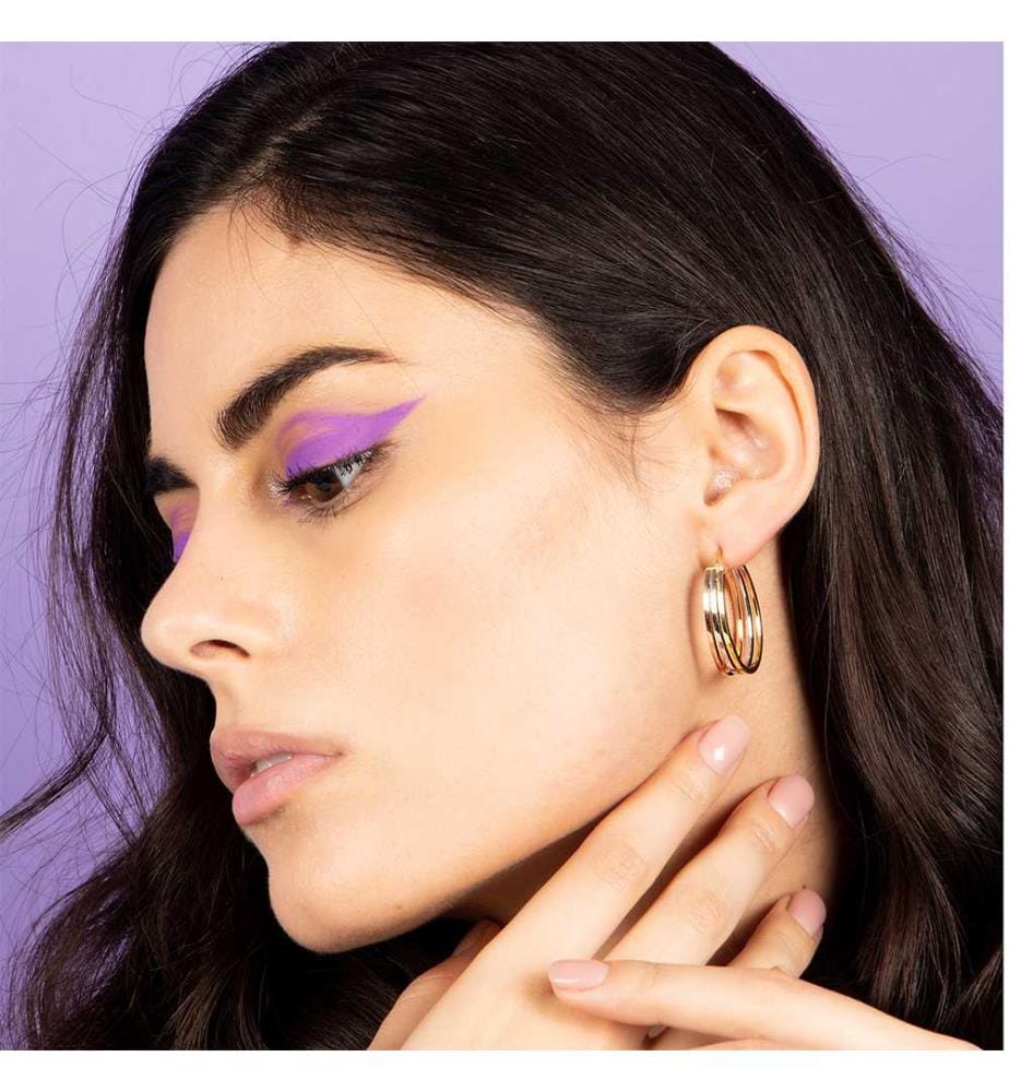 Creoles Orion - Gold and Rose Gold and Silver
